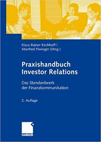 Cover von Praxishandbuch Investor Relations. Das Standardwerk der Finanzkommunikation